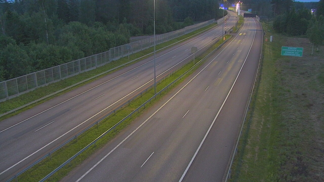 Kelikamerat Kuva Tie 7 Pyhtää Markkinamäki, puomi, itä, Pyhtää, Kymenlaakso