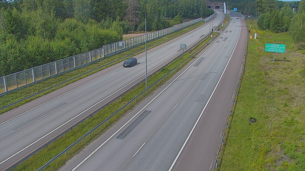 Kelikamerat Kuva Tie 7 Pyhtää Markkinamäki, puomi, itä, Pyhtää, Kymenlaakso