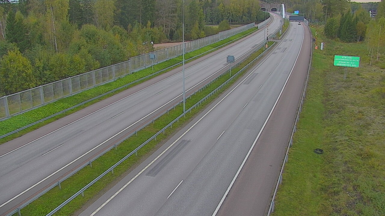 Kelikamerat Kuva Tie 7 Pyhtää Markkinamäki, puomi, itä, Pyhtää, Kymenlaakso