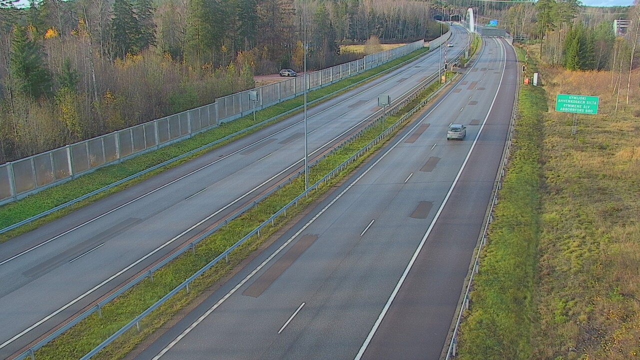 Kelikamerat Kuva Tie 7 Pyhtää Markkinamäki, puomi, itä, Pyhtää, Kymenlaakso