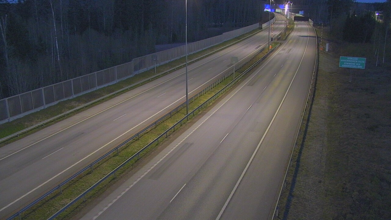 Weather Camera Image Road 7 Pyhtää Markkinamäki, boom, east, Pyhtää, Kymenlaakso