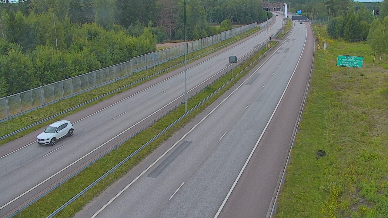 Kelikamerat Kuva Tie 7 Pyhtää Markkinamäki, puomi, itä, Pyhtää, Kymenlaakso