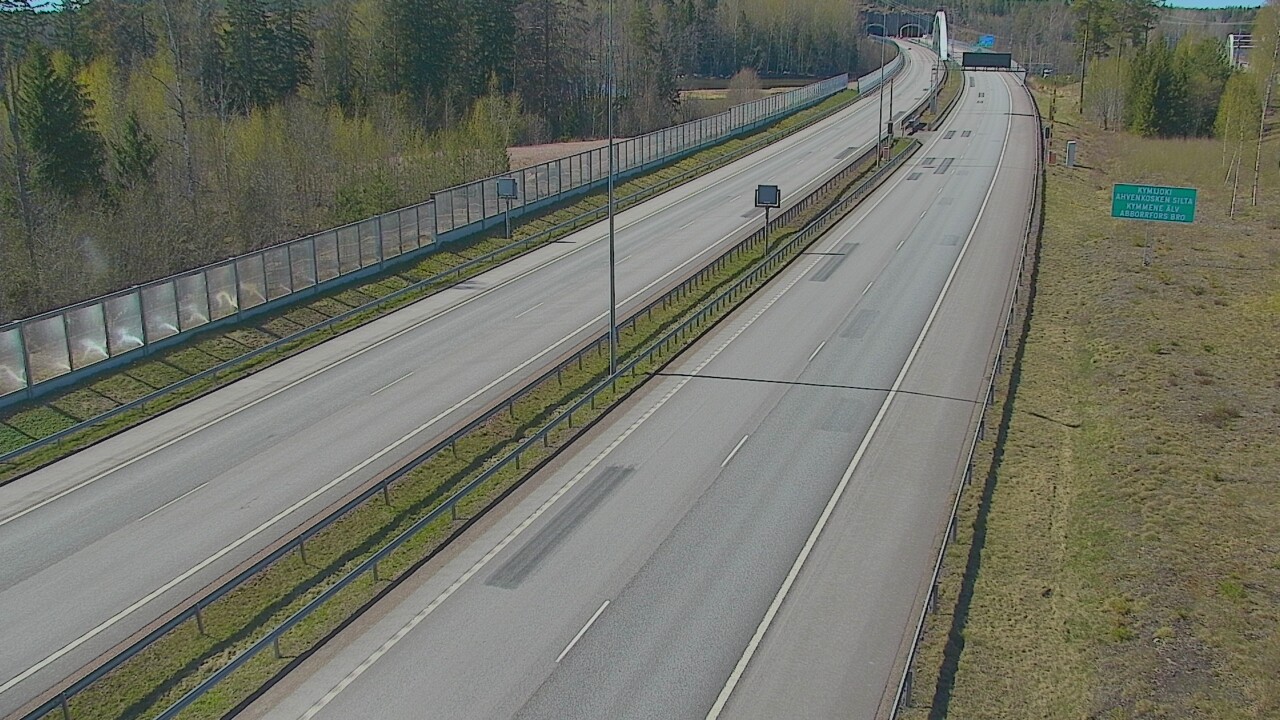 Kelikamerat Kuva Tie 7 Pyhtää Markkinamäki, puomi, itä, Pyhtää, Kymenlaakso