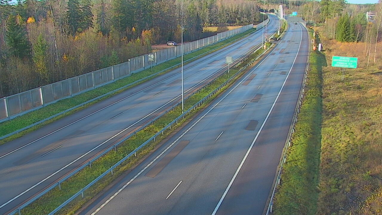 Kelikamerat Kuva Tie 7 Pyhtää Markkinamäki, puomi, itä, Pyhtää, Kymenlaakso