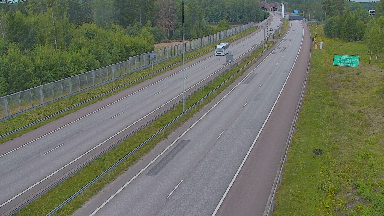 Weather Camera Image Road 7 Pyhtää Markkinamäki, boom, east, Pyhtää, Kymenlaakso