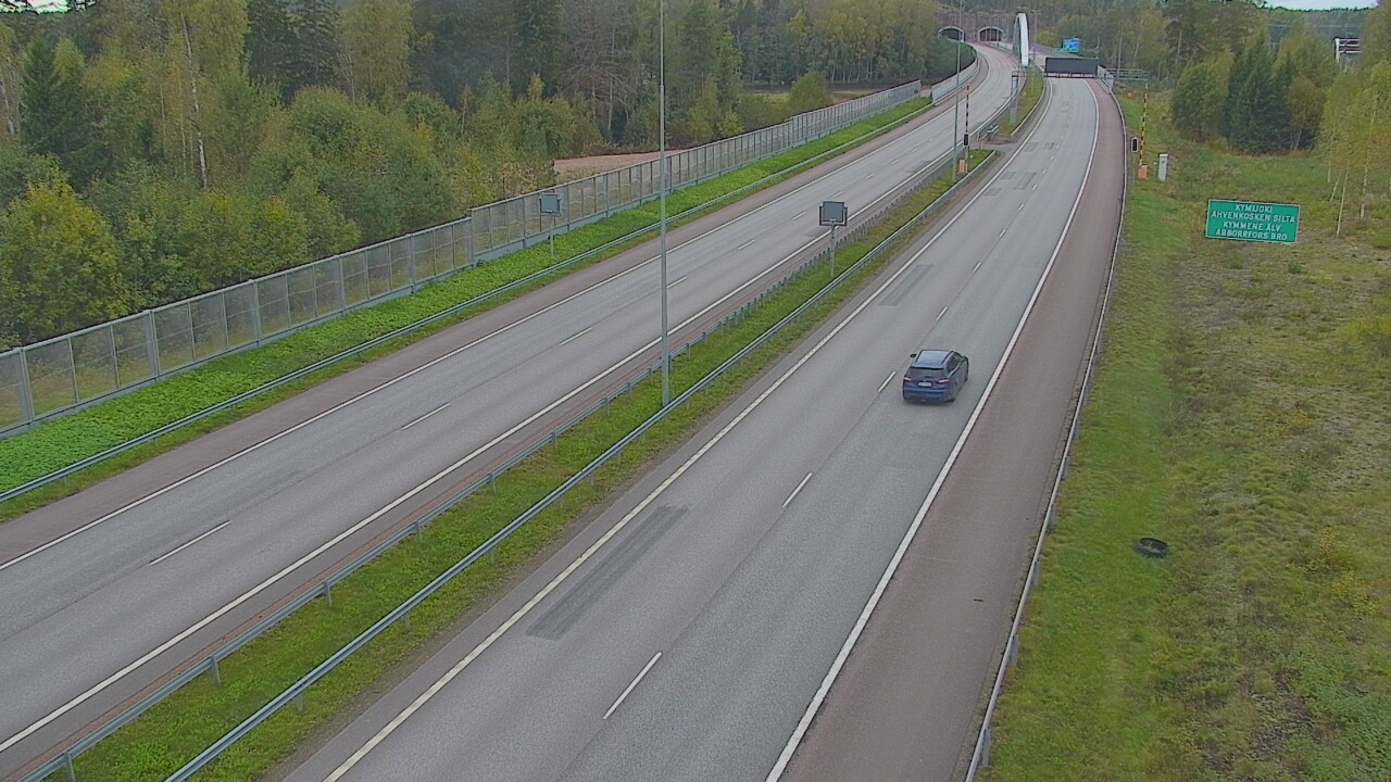Kelikamerat Kuva Tie 7 Pyhtää Markkinamäki, puomi, itä, Pyhtää, Kymenlaakso
