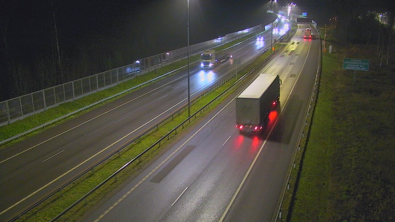 Kelikamerat Kuva Tie 7 Pyhtää Markkinamäki, puomi, itä, Pyhtää, Kymenlaakso