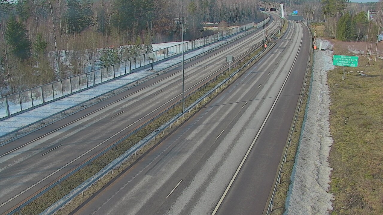 Kelikamerat Kuva Tie 7 Pyhtää Markkinamäki, puomi, itä, Pyhtää, Kymenlaakso