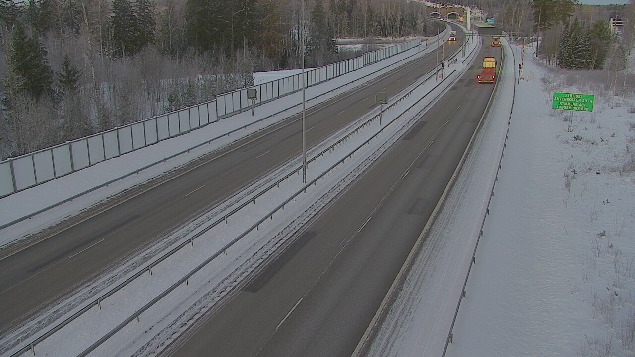 Kelikamerat Kuva Tie 7 Pyhtää Markkinamäki, puomi, itä, Pyhtää, Kymenlaakso