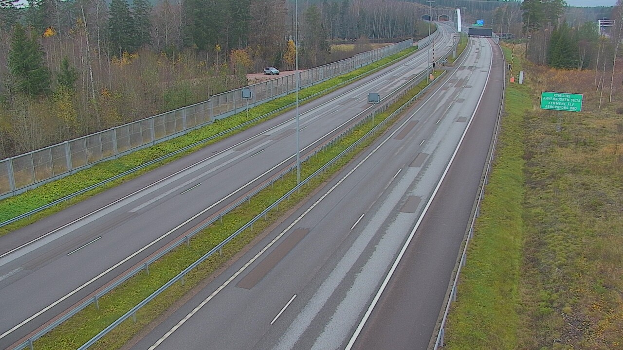 Kelikamerat Kuva Tie 7 Pyhtää Markkinamäki, puomi, itä, Pyhtää, Kymenlaakso