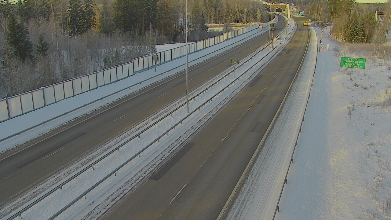 Weather Camera Image Road 7 Pyhtää Markkinamäki, boom, east, Pyhtää, Kymenlaakso