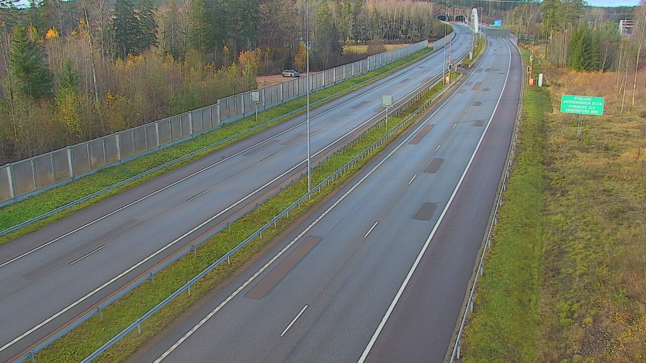 Kelikamerat Kuva Tie 7 Pyhtää Markkinamäki, puomi, itä, Pyhtää, Kymenlaakso