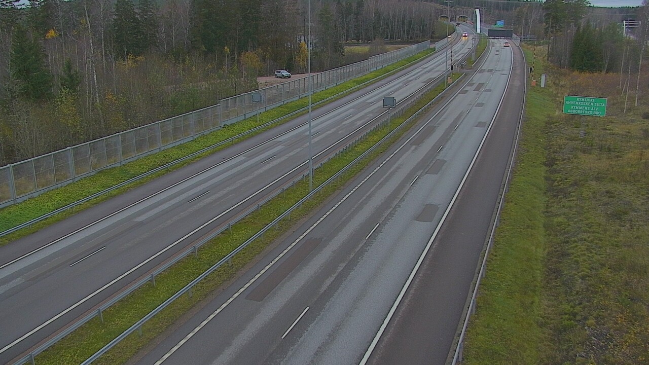 Kelikamerat Kuva Tie 7 Pyhtää Markkinamäki, puomi, itä, Pyhtää, Kymenlaakso