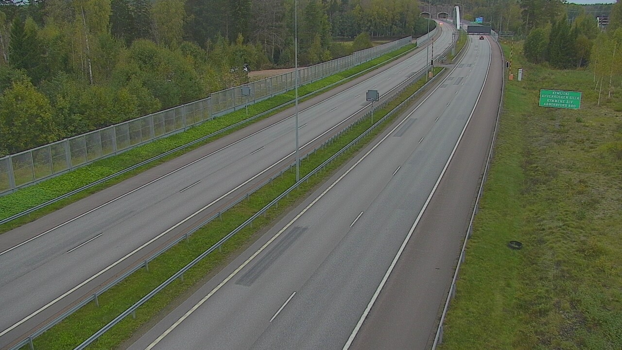 Kelikamerat Kuva Tie 7 Pyhtää Markkinamäki, puomi, itä, Pyhtää, Kymenlaakso