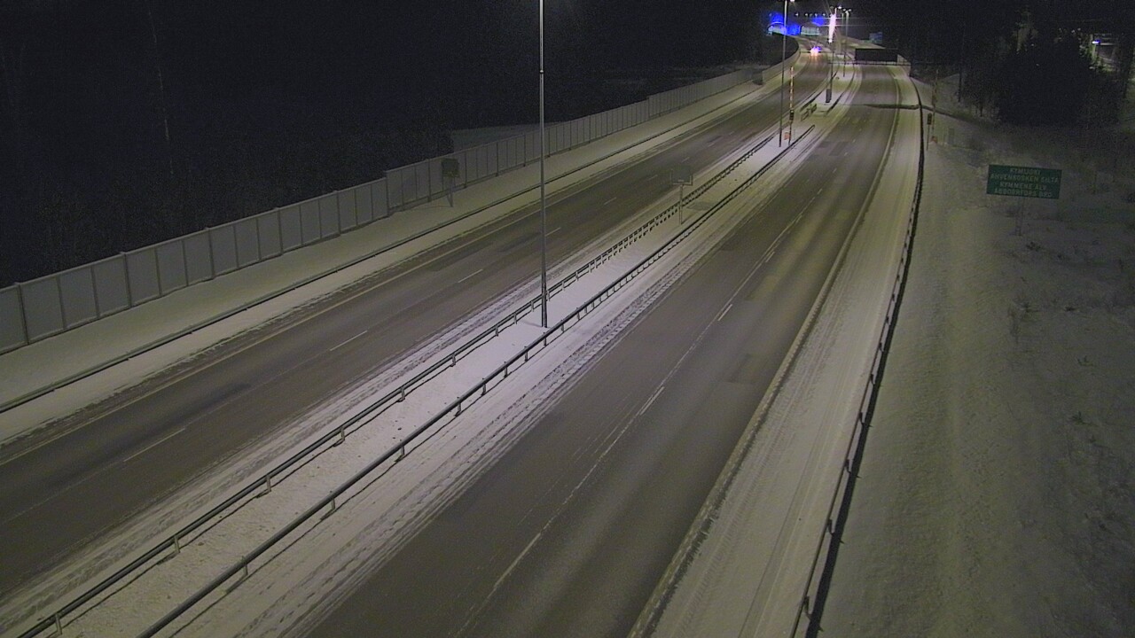 Kelikamerat Kuva Tie 7 Pyhtää Markkinamäki, puomi, itä, Pyhtää, Kymenlaakso