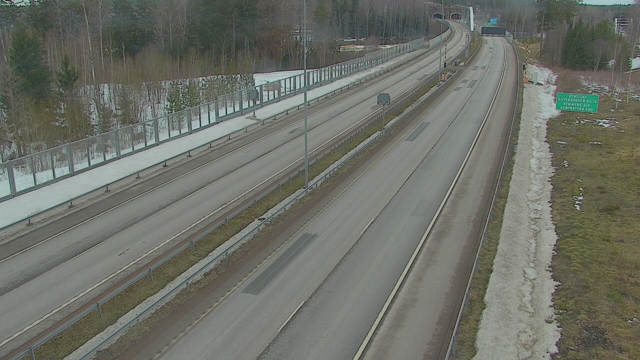 Kelikamerat Kuva Tie 7 Pyhtää Markkinamäki, puomi, itä, Pyhtää, Kymenlaakso