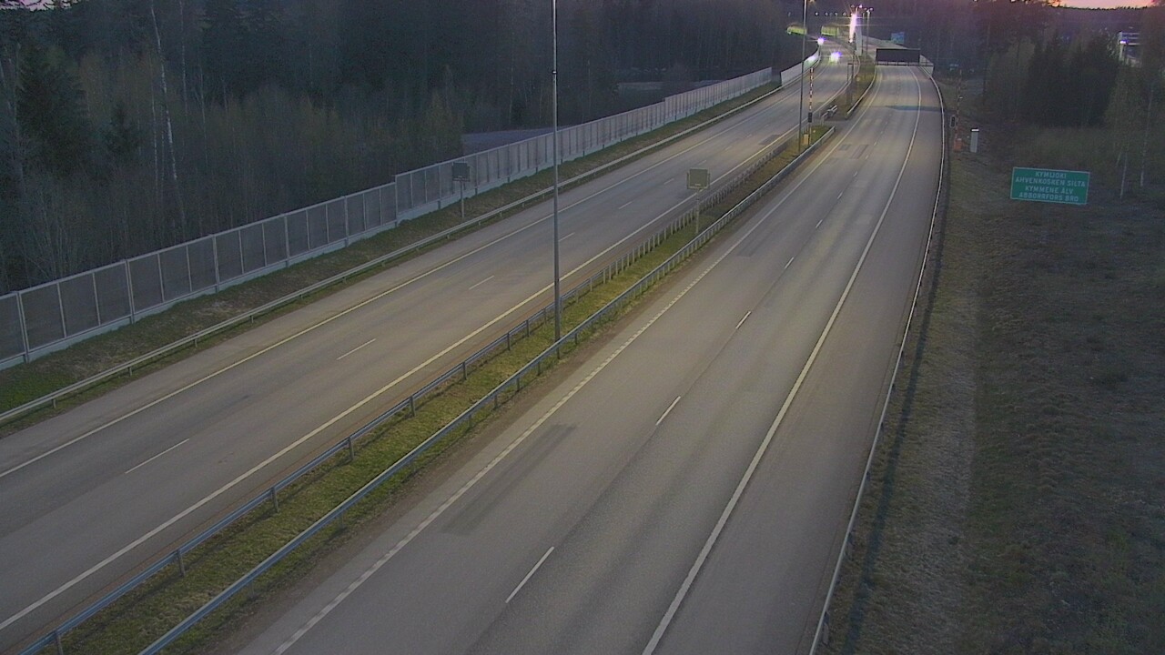 Kelikamerat Kuva Tie 7 Pyhtää Markkinamäki, puomi, itä, Pyhtää, Kymenlaakso