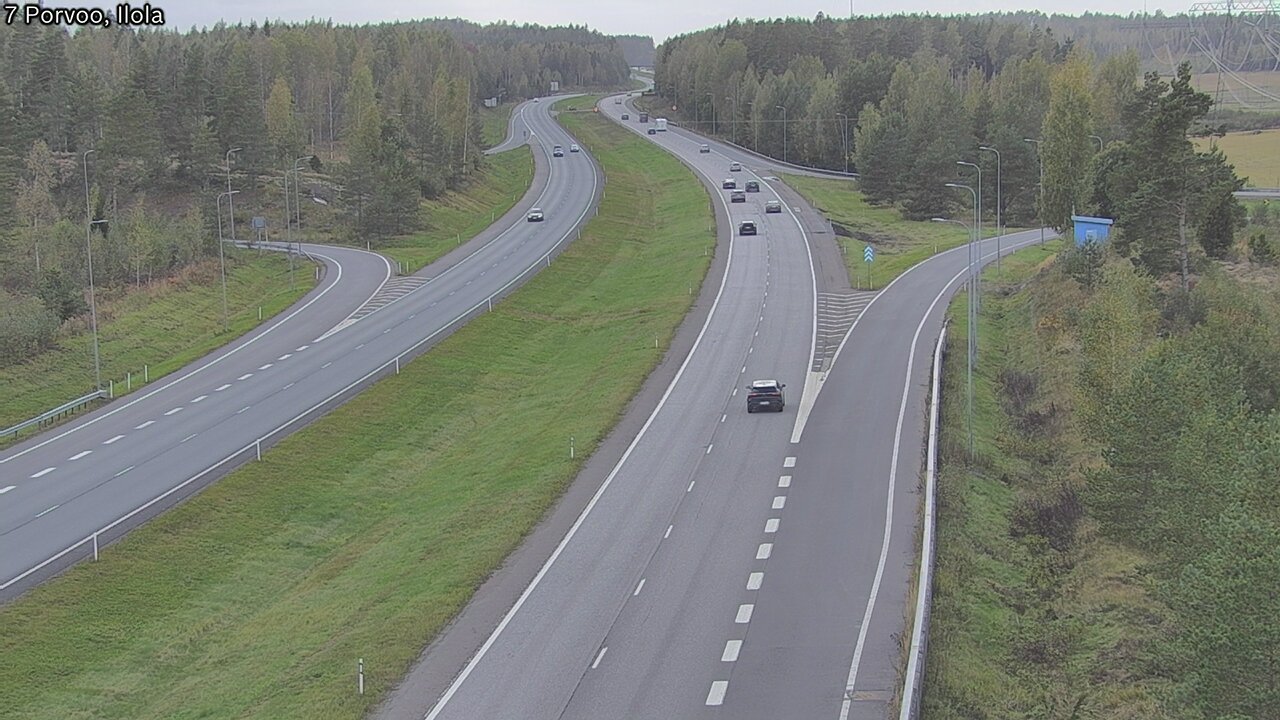 Kelikamerat Kuva Tie 7 Porvoo, Ilola, Porvoo, Uusimaa