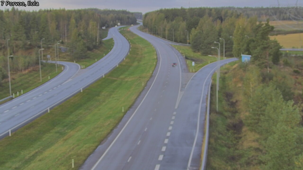 Weather Camera Image Road 7 Porvoo, Ilola, Porvoo, Uusimaa