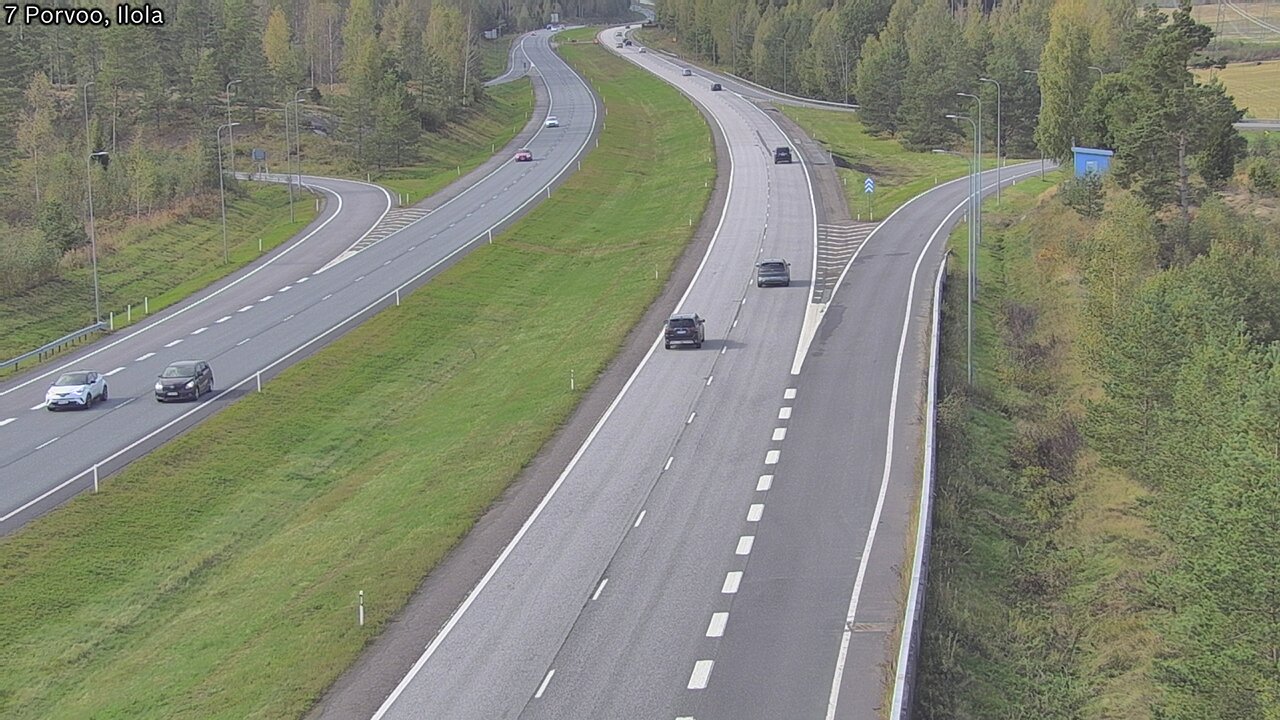 Kelikamerat Kuva Tie 7 Porvoo, Ilola, Porvoo, Uusimaa