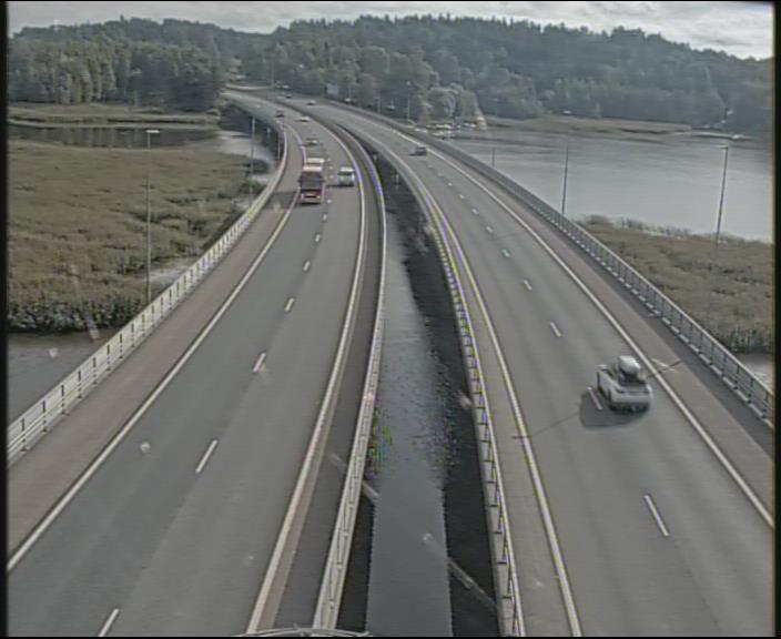 Weather Camera Image Väg 7 Sibbo, Sibboviken, Sipoo, Uusimaa