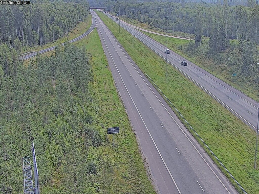 Weather Camera Image Road 7 Sipoo Kilpilahti, Sipoo, Uusimaa