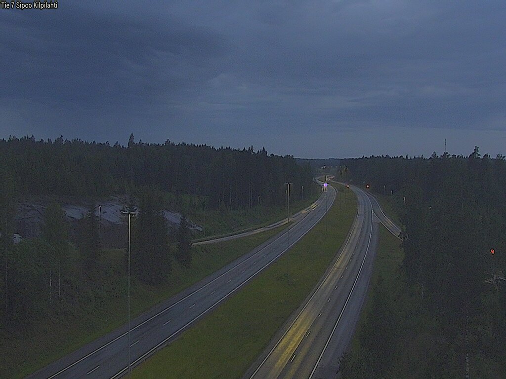 Weather Camera Image Road 7 Sipoo Kilpilahti, Sipoo, Uusimaa