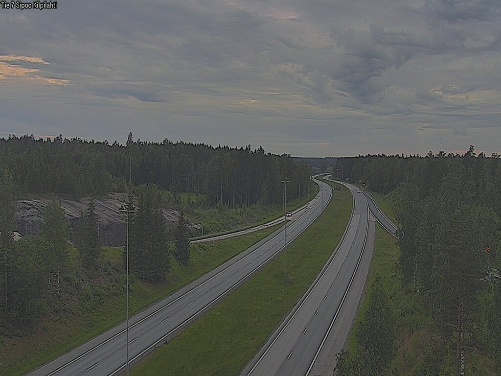 Weather Camera Image Road 7 Sipoo Kilpilahti, Sipoo, Uusimaa