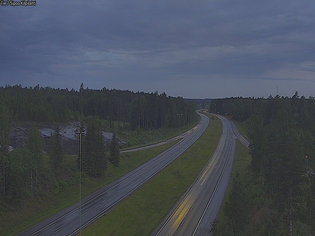 Weather Camera Image Road 7 Sipoo Kilpilahti, Sipoo, Uusimaa