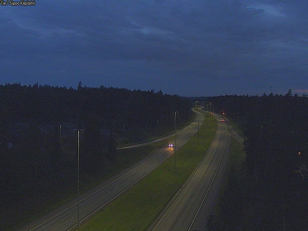 Weather Camera Image Road 7 Sipoo Kilpilahti, Sipoo, Uusimaa