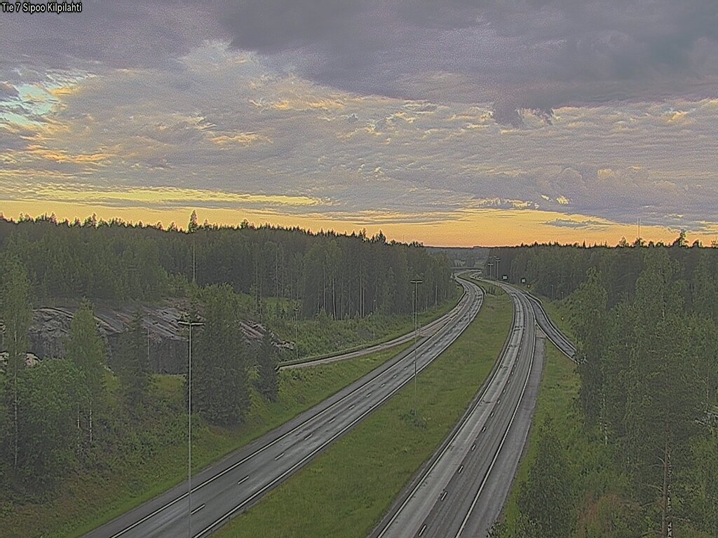 Weather Camera Image Road 7 Sipoo Kilpilahti, Sipoo, Uusimaa