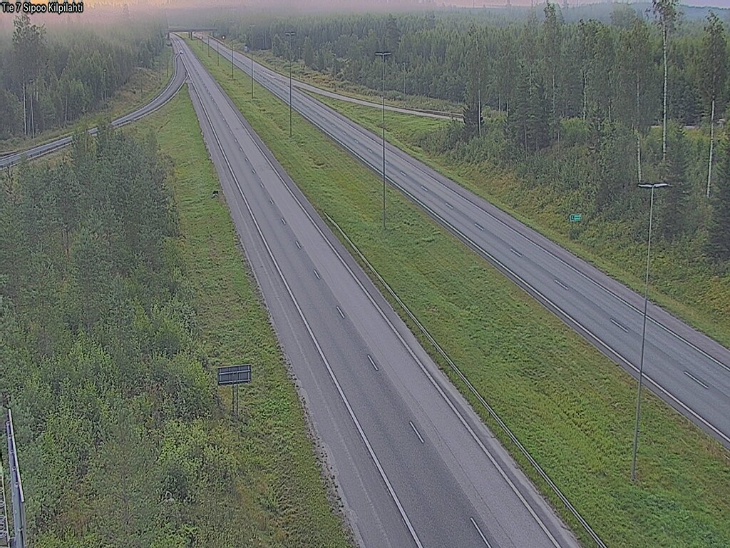 Weather Camera Image Road 7 Sipoo Kilpilahti, Sipoo, Uusimaa
