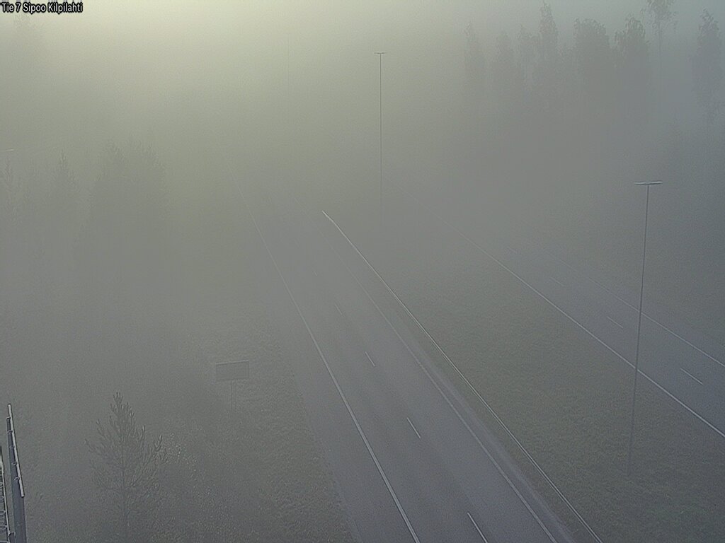 Weather Camera Image Road 7 Sipoo Kilpilahti, Sipoo, Uusimaa