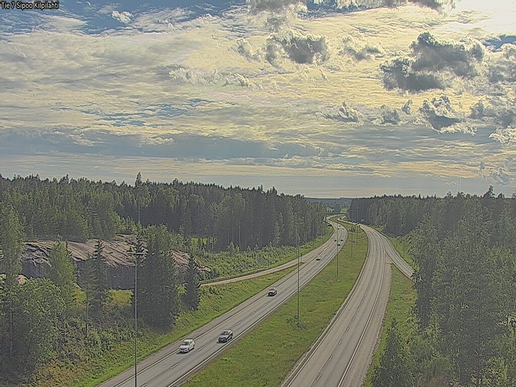Weather Camera Image Road 7 Sipoo Kilpilahti, Sipoo, Uusimaa