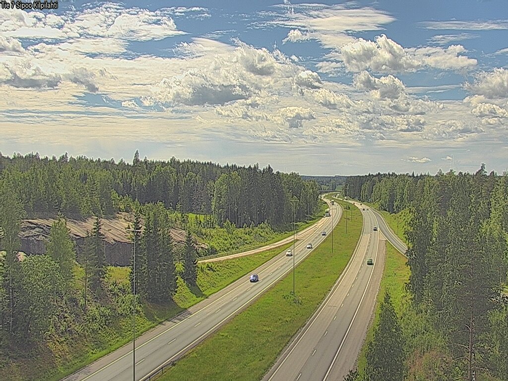 Weather Camera Image Road 7 Sipoo Kilpilahti, Sipoo, Uusimaa