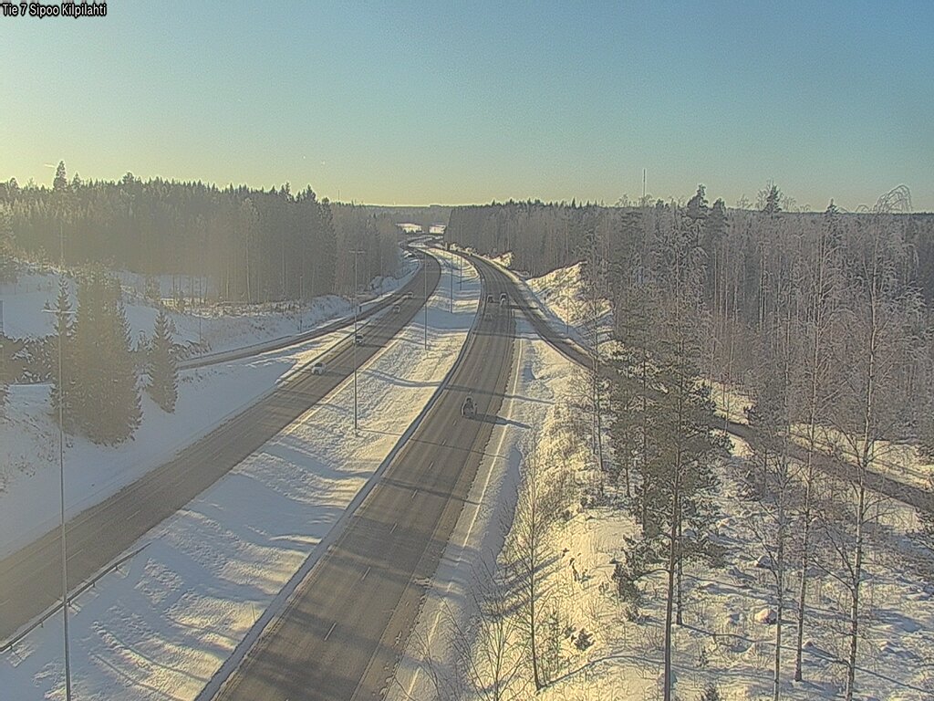 Weather Camera Image Road 7 Sipoo Kilpilahti, Sipoo, Uusimaa