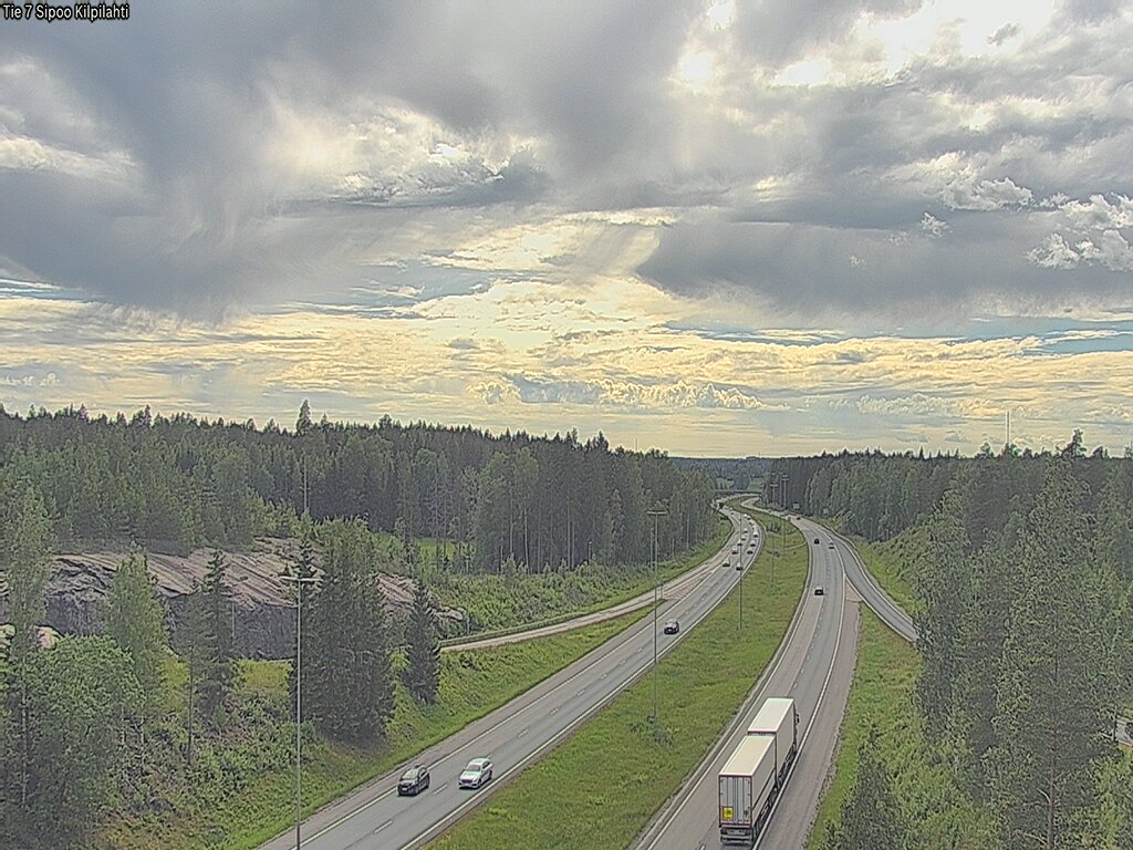 Weather Camera Image Road 7 Sipoo Kilpilahti, Sipoo, Uusimaa