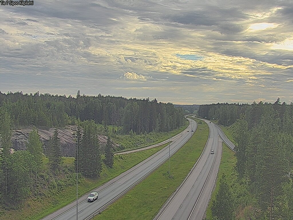Weather Camera Image Road 7 Sipoo Kilpilahti, Sipoo, Uusimaa