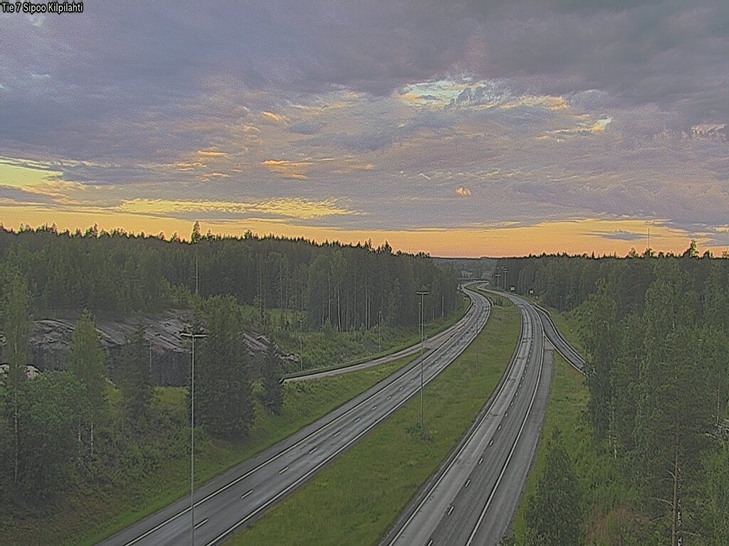 Weather Camera Image Road 7 Sipoo Kilpilahti, Sipoo, Uusimaa