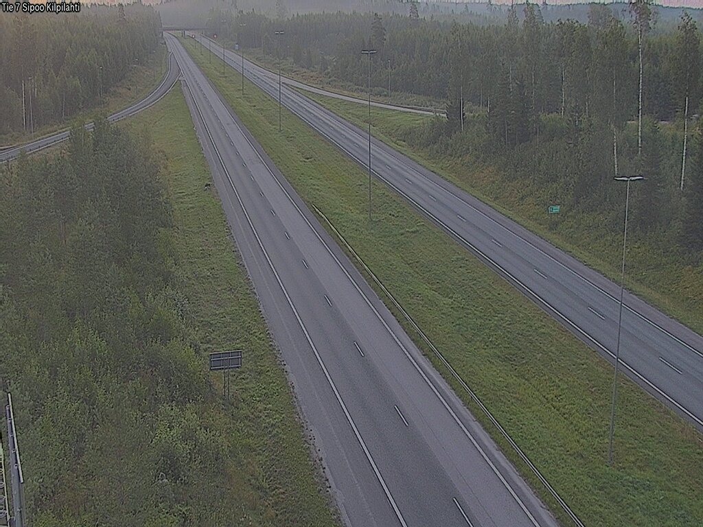 Weather Camera Image Road 7 Sipoo Kilpilahti, Sipoo, Uusimaa