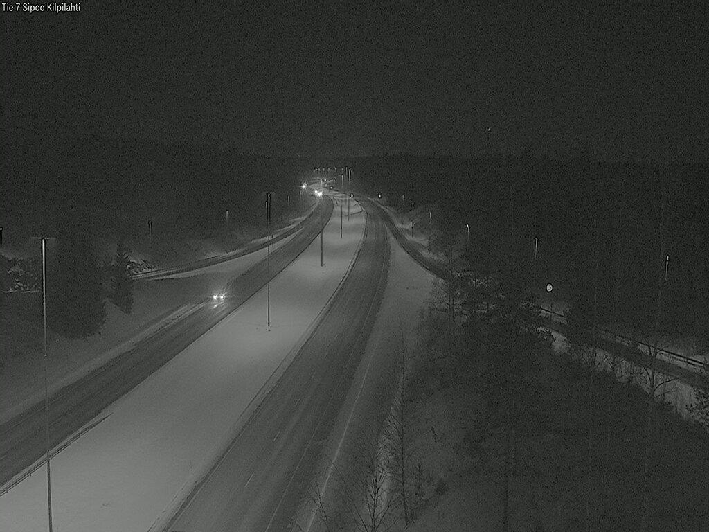 Weather Camera Image Road 7 Sipoo Kilpilahti, Sipoo, Uusimaa