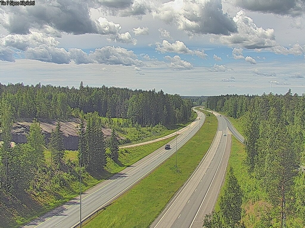 Weather Camera Image Road 7 Sipoo Kilpilahti, Sipoo, Uusimaa
