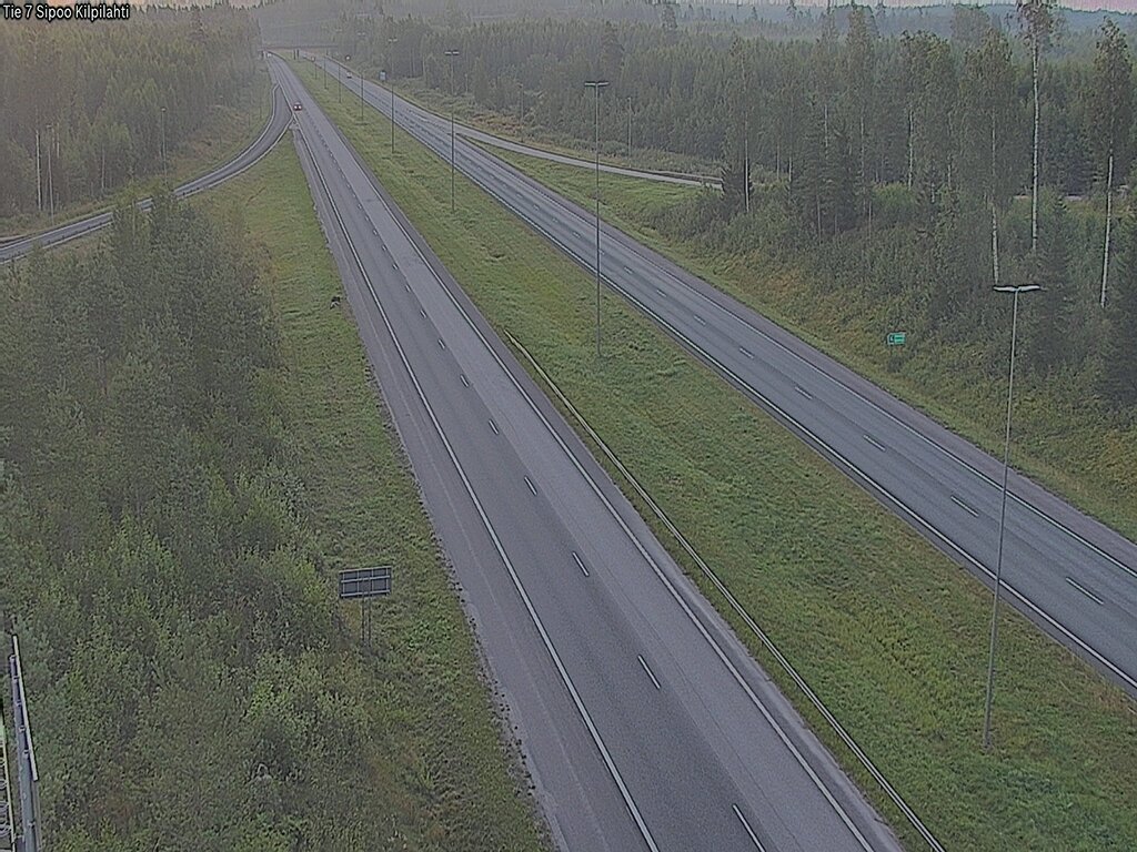 Weather Camera Image Road 7 Sipoo Kilpilahti, Sipoo, Uusimaa