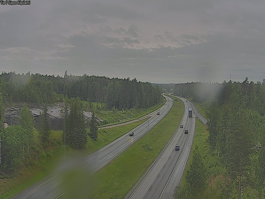 Weather Camera Image Väg 7 Sibbo Sköldvik, Sipoo, Uusimaa