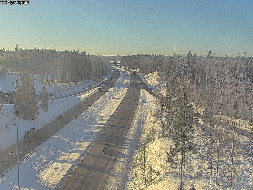 Weather Camera Image Road 7 Sipoo Kilpilahti, Sipoo, Uusimaa