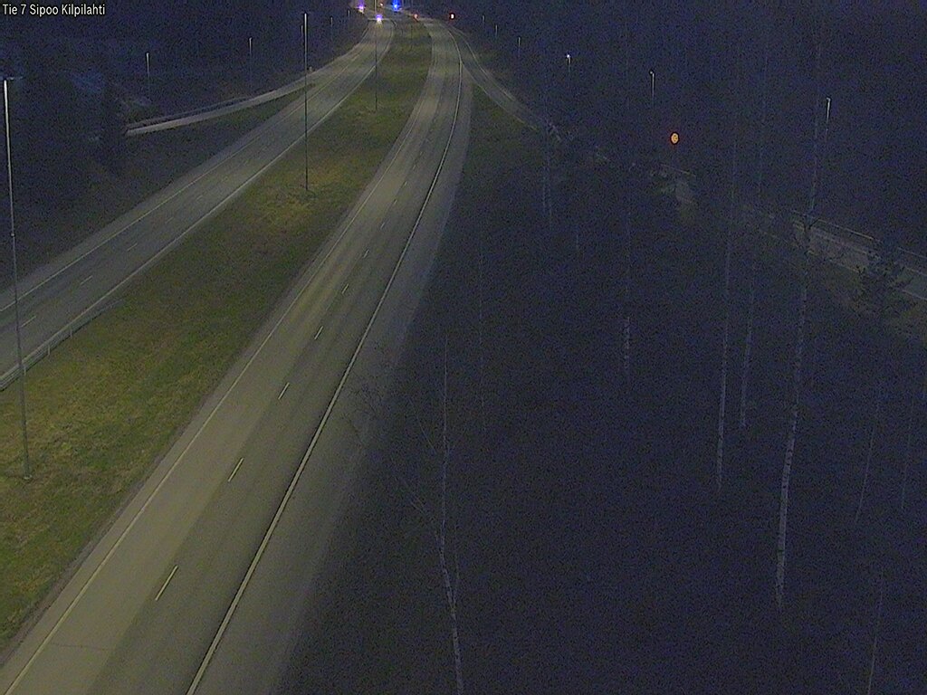 Weather Camera Image Road 7 Sipoo Kilpilahti, Sipoo, Uusimaa