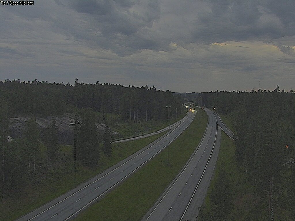 Weather Camera Image Road 7 Sipoo Kilpilahti, Sipoo, Uusimaa