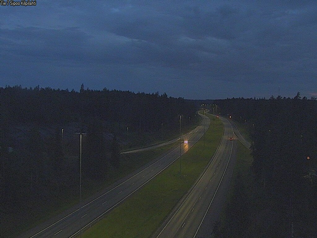 Weather Camera Image Road 7 Sipoo Kilpilahti, Sipoo, Uusimaa