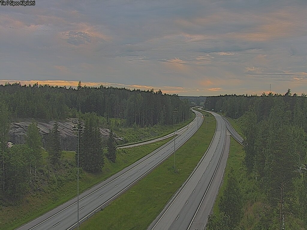 Weather Camera Image Road 7 Sipoo Kilpilahti, Sipoo, Uusimaa