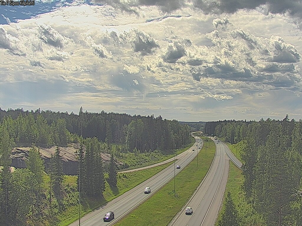 Weather Camera Image Road 7 Sipoo Kilpilahti, Sipoo, Uusimaa